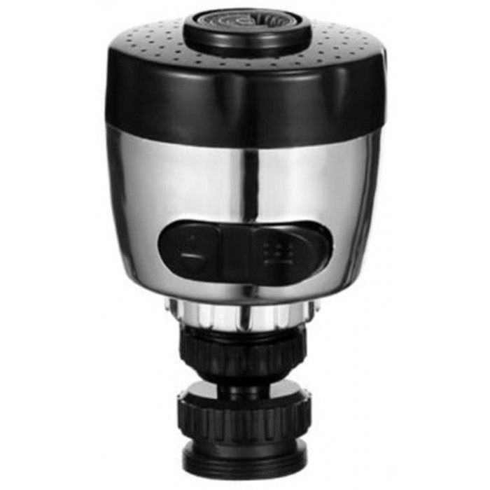 Φίλτρο Βρύσης Μπαταρίας Ινοξ-Μαύρο 5x9cm ForHome