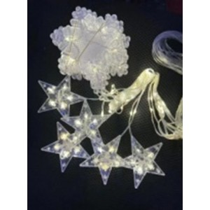 Λαμπάκια LED 3.6μ x 80εκ Θερμό Λευκό τύπου Κουρτίνα Factory BX-028