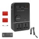 Inverter Αυτοκινήτου 200W για Μετατροπή 12V DC σε 220V AC με 4xUSB 103784