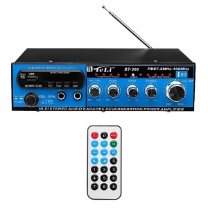 Ενισχυτής με λειτουργία Karaoke Μαύρο 12V/220V General Trade 793060