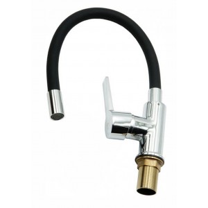 ForHome 023332 Μπαταρία Κουζίνας Πάγκου Μαύρη Sabrina 9x5x33cm