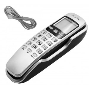 Ενσύρματο Τηλέφωνο Γόνδολα με Οθόνη N-INX KX-T888CID Λευκό
