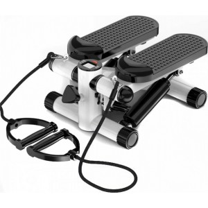 Mini Stepper με LCD Οθόνη – Ρύθμιση Ύψους και Λάστιχα Αντίστασης για Εκγύμναση 25566-66
