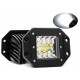 LED Αδιάβροχο Χωνευτό Προβολάκι 12V – 24V με 2 Λειτουργίες 12cm 36W 2880LM 12 SMD IP68 6000K 104178