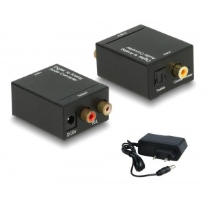 YWX-GQ-3 Μετατροπέας RCA / Toslink female σε RCA 2x female 41263486
