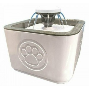 Pet Water Fountain Αυτόματη Ποτίστρα/Συντριβάνι Γάτας Γκρι 2.5lt