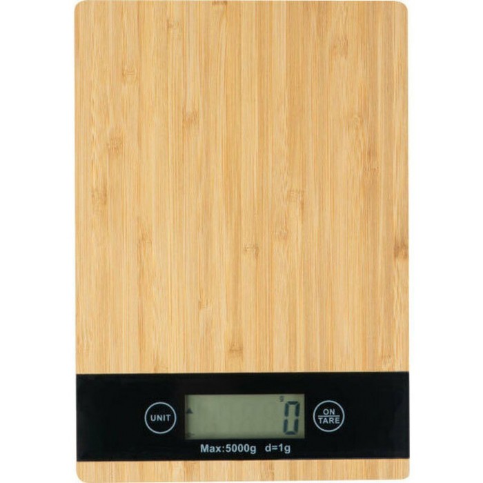 51117 Ψηφιακή Ζυγαριά Κουζίνας 1gr/5kg Καφέ