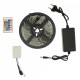 RZ-0014 Αδιάβροχη Ταινία LED Τροφοδοσίας 12V RGB Μήκους 5m με Τηλεχειριστήριο Τύπου SMD5050 101443