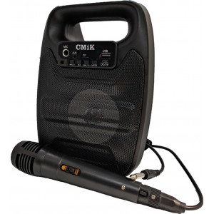 Σύστημα Karaoke με Ενσύρματo Μικρόφωνo CMiK MK-416 σε Μαύρο Χρώμα