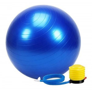 Μπάλα Pilates 55cm, 100kg σε Μπλε Χρώμα 102785