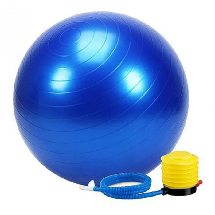 Μπάλα Pilates 55cm, 100kg σε Μπλε Χρώμα 102785