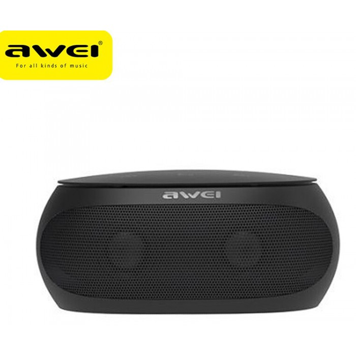 Φορητό Ασύρματο Ηχείο Bluetooth 9W με Διάρκεια Μπαταρίας έως 8 ώρες Awei Y200 Μαύρο