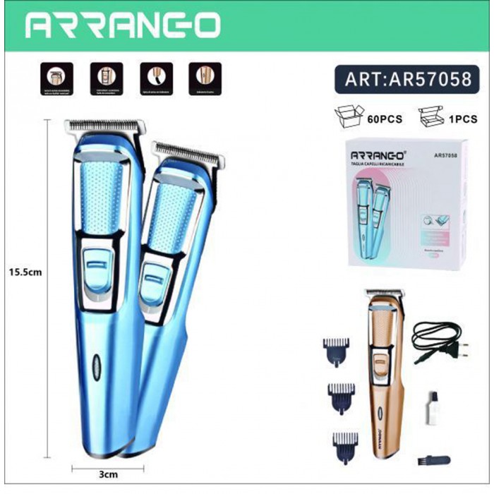 Arrango AR47981 Επαναφορτιζόμενη Κουρευτική Μηχανή Χρυσή