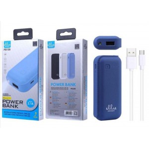 Ellietech PB108 Power Bank 6000mAh με Θύρα USB-A Μπλε
