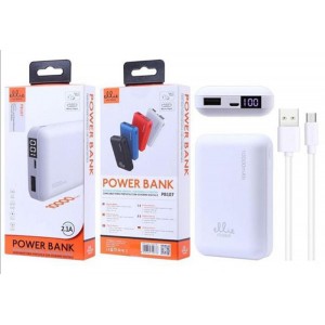 Ellietech PB107 Power Bank 10000mAh με Θύρα USB-A και Θύρα USB-C Λευκό