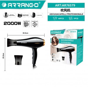Arrango AR76579 Επαγγελματικό Πιστολάκι Μαλλιών με Φυσούνα 2000W 