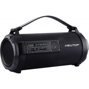 Newtop SP10 Ηχείο Bluetooth 11.5W με Ραδιόφωνο και Διάρκεια Μπαταρίας έως 2 ώρες Μαύρο