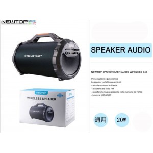 Newtop SP12 Ηχείο Bluetooth 20W Μαύρο