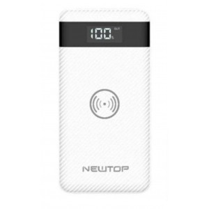 Newtop PB22 Power Bank 10000mAh με 2 Θύρες USB-A Λευκό