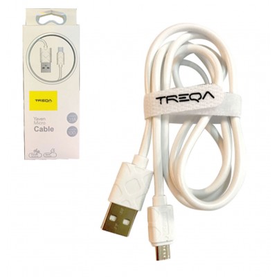 Regular USB 2.0 to micro USB Cable Λευκό 1m 30601303