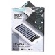 Treqa TR-946 Ηλιακό Power Bank 10000mAh με Θύρα USB-A Άσπρο