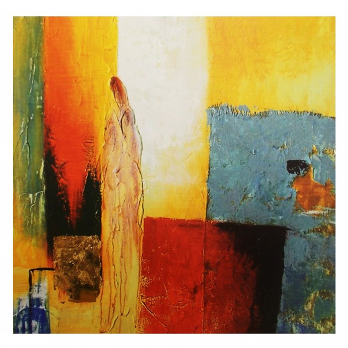 Πίνακας σε Καμβά σχέδιο Σκιά Γυναίκας 38x2x38cm