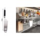 ForHome 921037 Σπάτουλα Μαχαίρι Μεταλλική με μαύρη λαβή 4x28cm