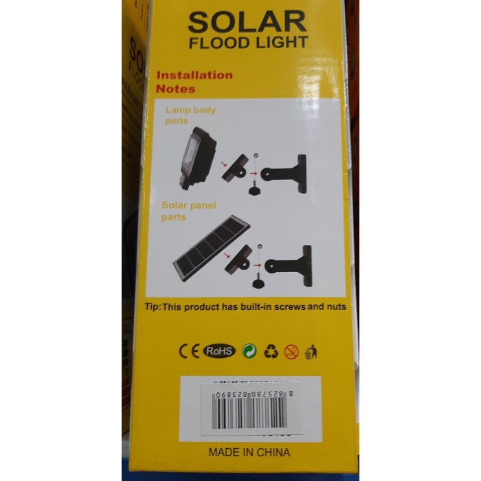 Vikaro VR-830 Ηλιακός Προβολέας Solar Light 50w