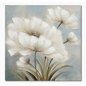 Πίνακας σε Καμβά 60x60cm Καρβούνης BD21B558A-1A 