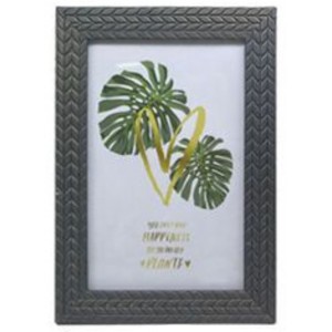 Κορνίζα Ξύλινη 21x29.7cm (A4) σχέδιο Happiness ForHome 921543