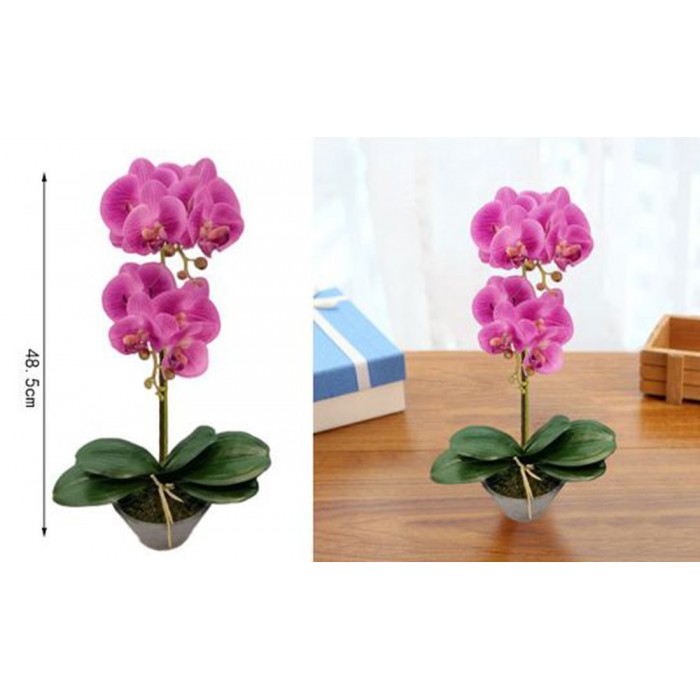 Τεχνητό Φυτό Πολύχρωμο σε γλάστρα 48.5cm ForHome 921527