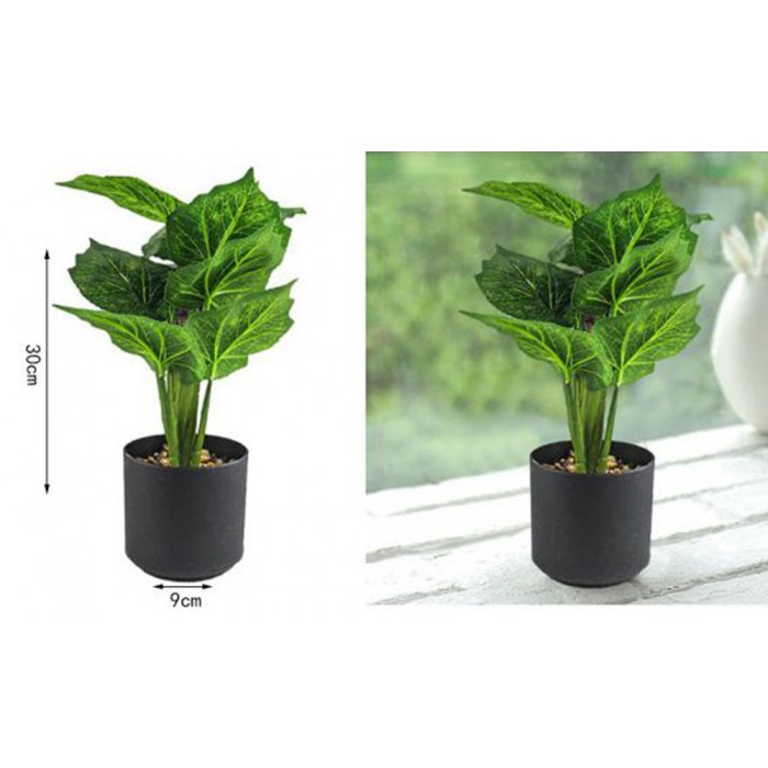 Τεχνητό Φυτό Πολύχρωμο σε γλάστρα 9x30cm ForHome 921667
