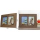 Κορνίζα Ξύλινη Επιτοίχια 2 θέσεων 28x1.5x22cm ForHome 918350