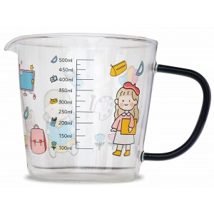 Δοσομετρητής Κανάτα Γυάλινη 500ml ForHome 907083