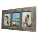 Κορνίζα Ξύλινη Επιτοίχια 3 θέσεων 39x1.5x22cm ForHome 918349