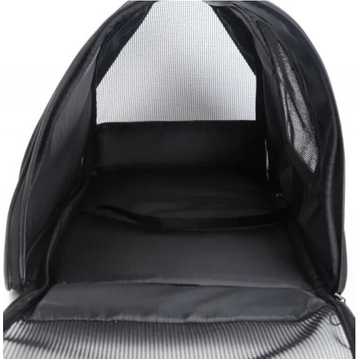Τσάντα μεταφοράς για κατοικίδια Pet Carrier Μαύρη 45x28x29cm Nobleza 8719138035571