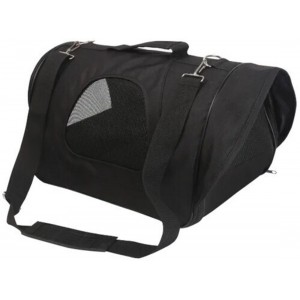 Τσάντα μεταφοράς για κατοικίδια Pet Carrier Μαύρη 45x28x29cm Nobleza 8719138035571