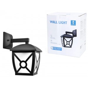 Επιτοίχιο Μεταλλικό Φωτιστικό 60w E27 Μαύρο Aigostar 20760