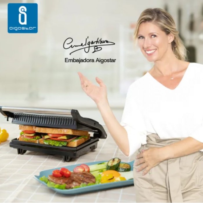 Τοστιέρα 750W Panini Makers Aigostar 20335