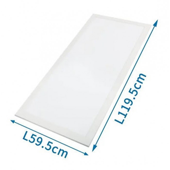 Aigostar 04063 Παραλληλόγραμμο Χωνευτό LED Panel Ισχύος 60W με Ψυχρό Λευκό Φως 120x60εκ.