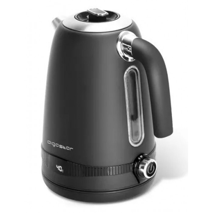 Βραστήρας 1.7lt 2200W Μαύρος Aigostar 521147