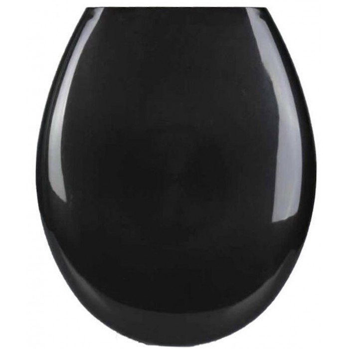 Bathlux 50131 Καπάκι Λεκάνης 45.6x37.2cm Μαύρο