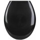 Bathlux 50131 Καπάκι Λεκάνης 45.6x37.2cm Μαύρο