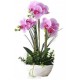 ForHome 921497 Τεχνητό Φυτό Μωβ Ορχιδέα σε γλάστρα 25x45cm