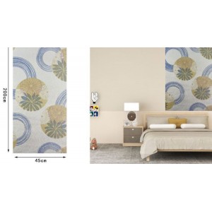 ForHome 922363 Ρολό Ταπετσαρία Τοίχου Αυτοκόλλητο 45x200cm σχέδιο Πολύχρωμο