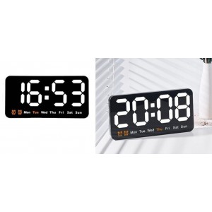 ForHome 923407 Ρολόι Ξυπνητήρι Επαναφορτιζόμενο Πολύχρωμο 21.5x3x11cm