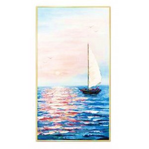ForHome 922757 Πίνακας Ζωγραφικής Σε Καμβά σχέδιο θαλασσογραφία 70x100cm