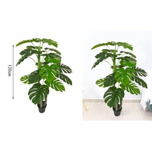 ForHome 921203 Τεχνητό Φυτό Μονστέρα σε γλάστρα 20x120cm