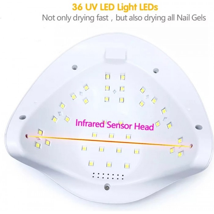Φουρνάκι Νυχιών Sun X 36 led UV / LED 54W