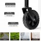 ForHome 921354 Καρότσι Πτυσσόμενο Μεταλλικό Μαύρο 72 λίτρα 73x49x48cm